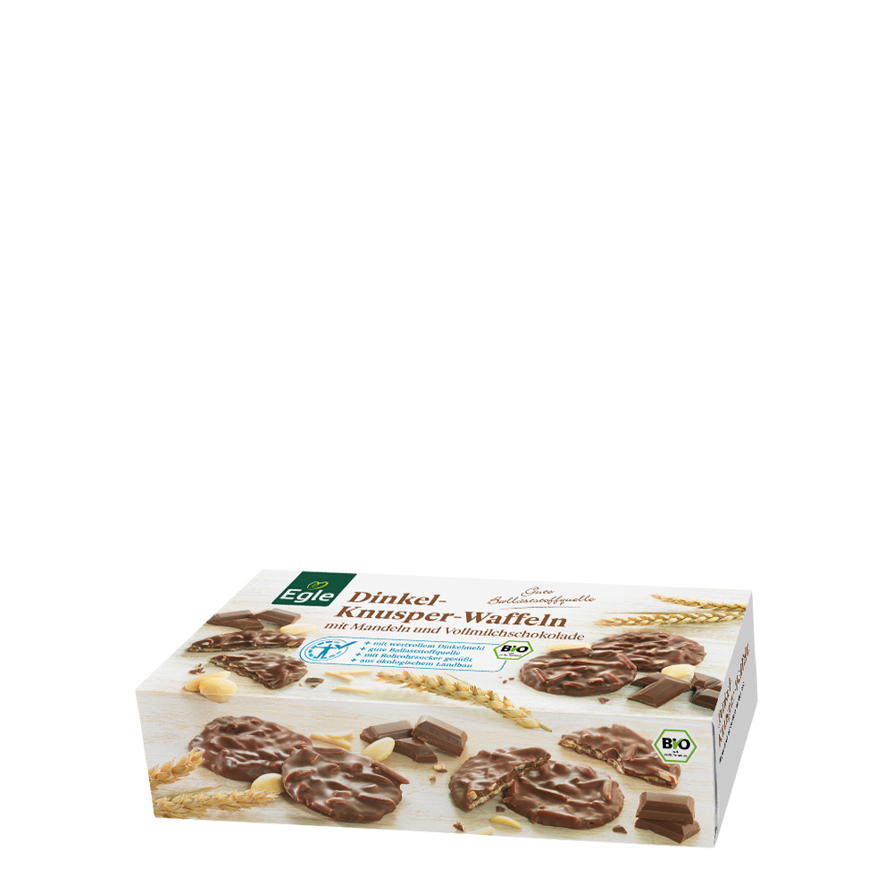 Egle Dinkel-Knusper-Waffeln, 100 g