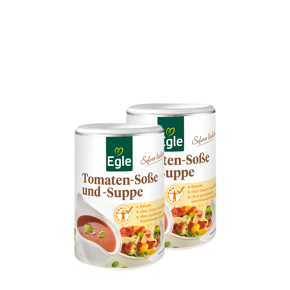 Tomaten-Soße und -Suppe, 2 x 180 g