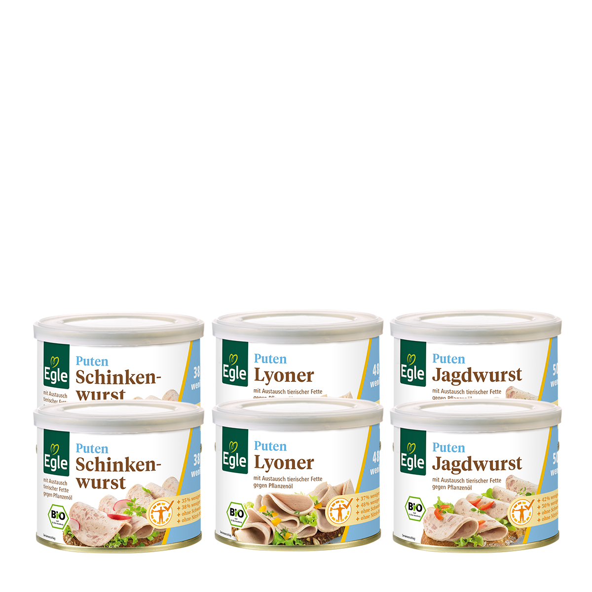 Bio Wurst-Paket, 6 x 200 g