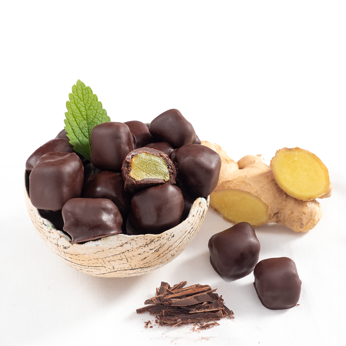 Ingwer in Schokolade, 2 x 250 g
