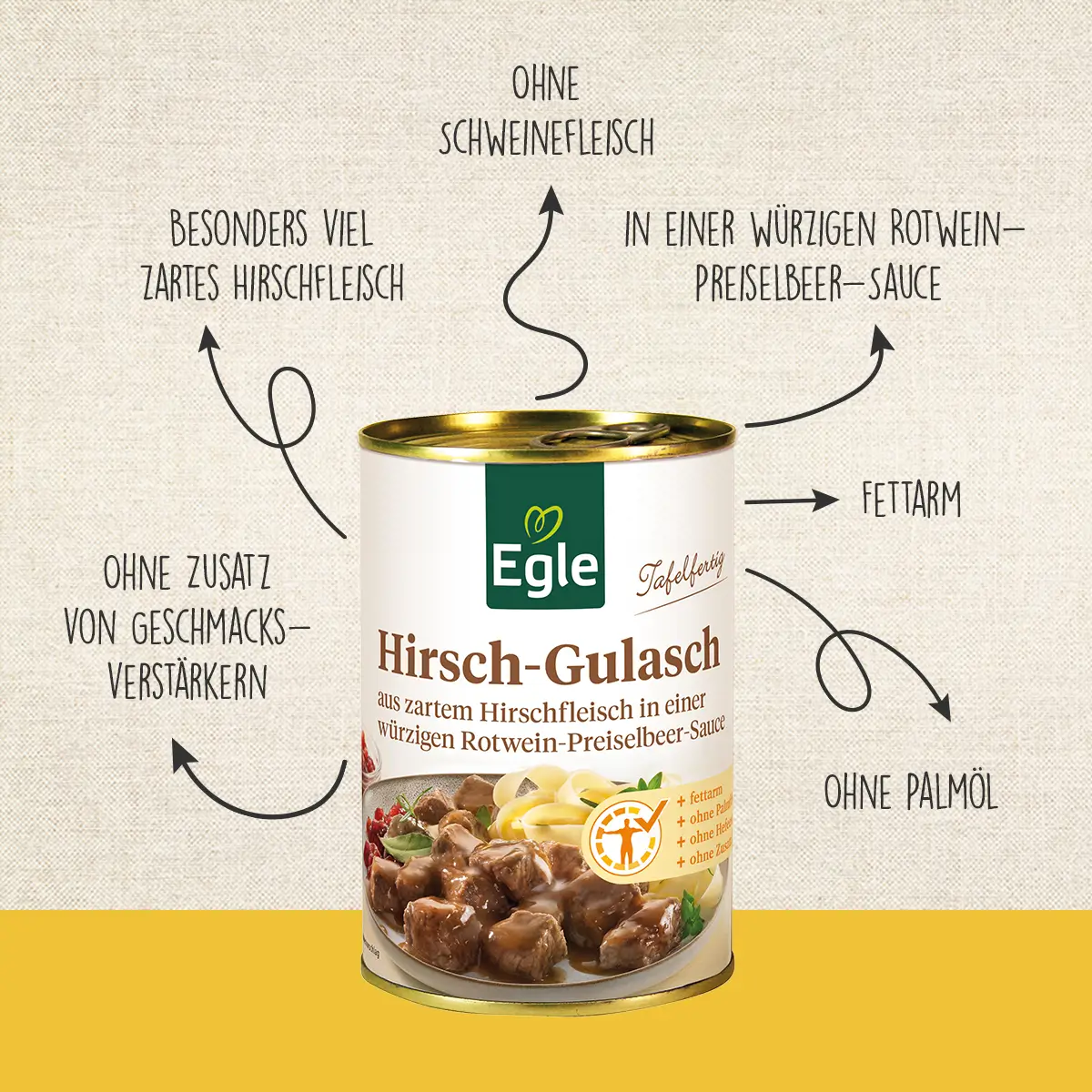 Hirsch-Gulasch, Doppelpack