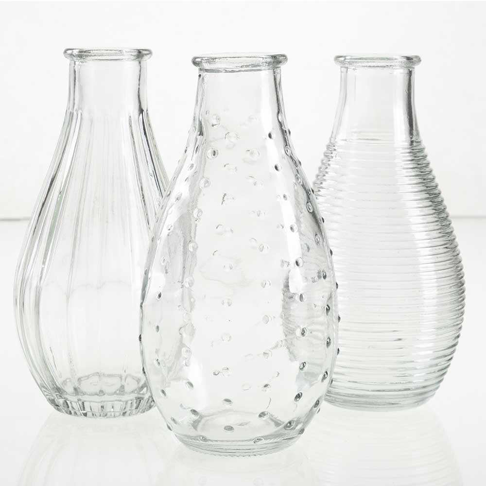 Gratis 3er Set Glasvasen Gratis 3er Set Glasvasen