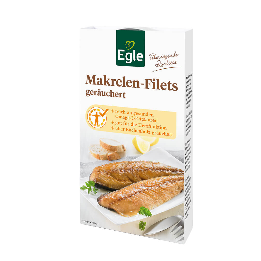 Makrelen-Filets geräuchert, 190 g
