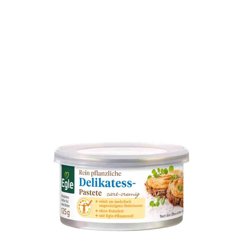 Rein pflanzliche Delikatess-Pastete, 125 g