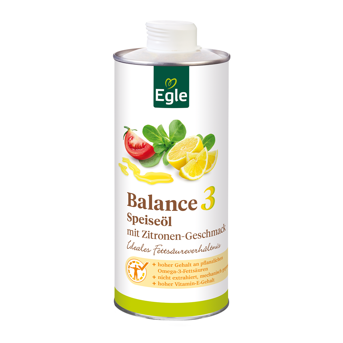 Balance 3 Speiseöl mit Zitronengeschmack, 0,75 l