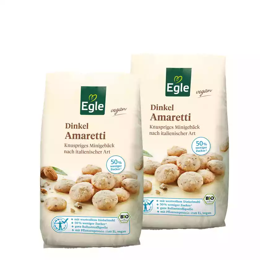 BIO Dinkel-Amaretti, 2 x 150 g