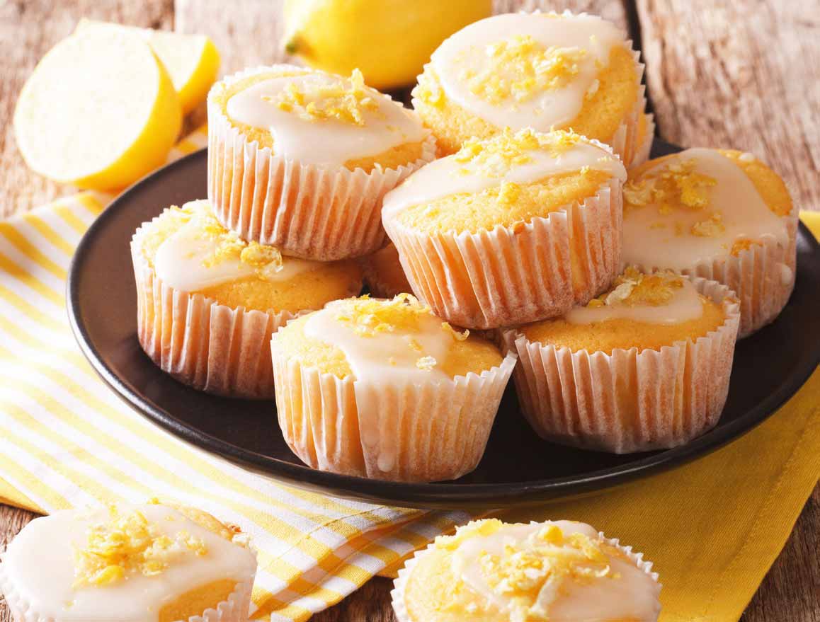 Rezept: Zitronenmuffins Zitronen-Muffins