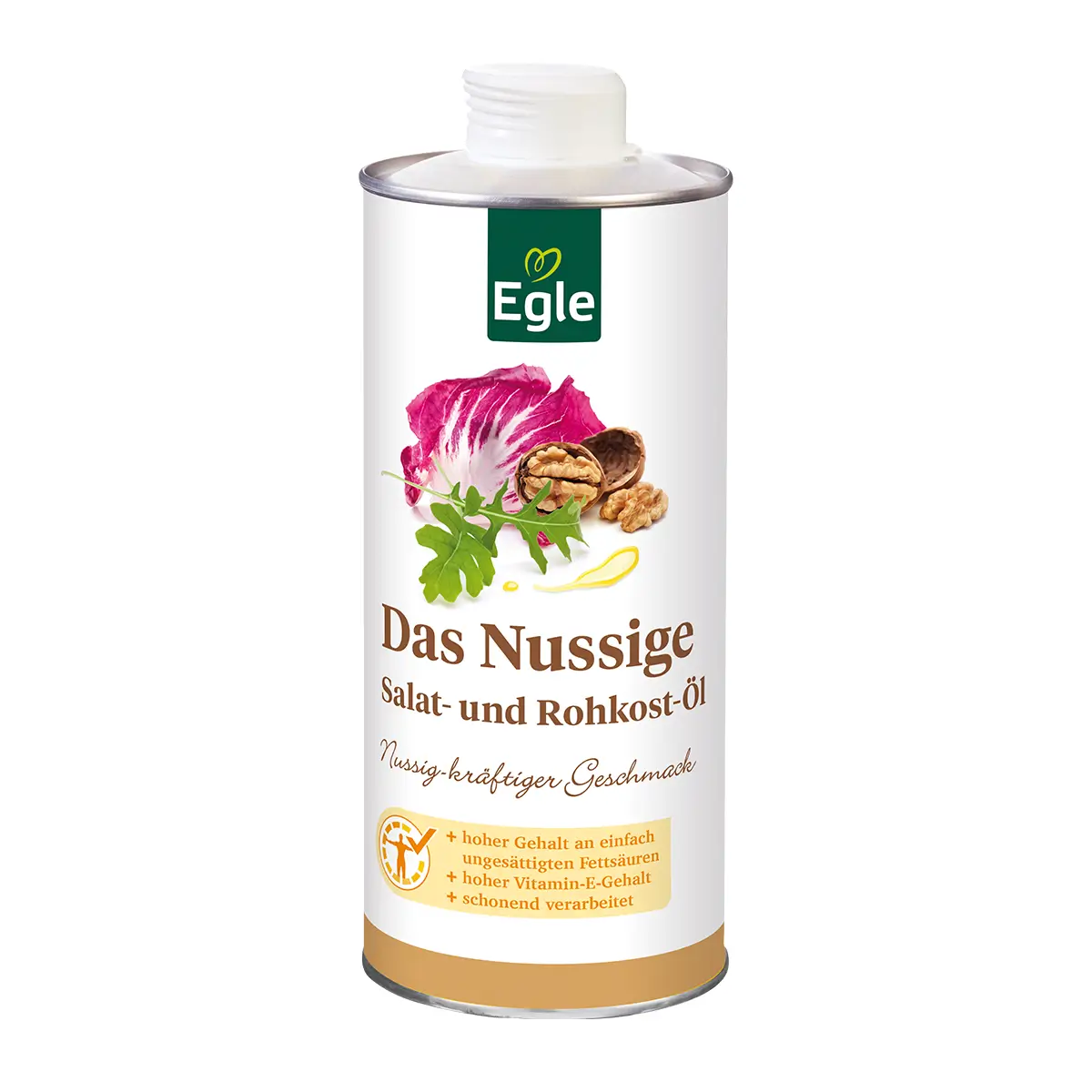 Das Nussige – Salat- und Rohkost-Öl, 0.75 l Das Nussige – Salat- und Rohkost-Öl, 0.75 l
