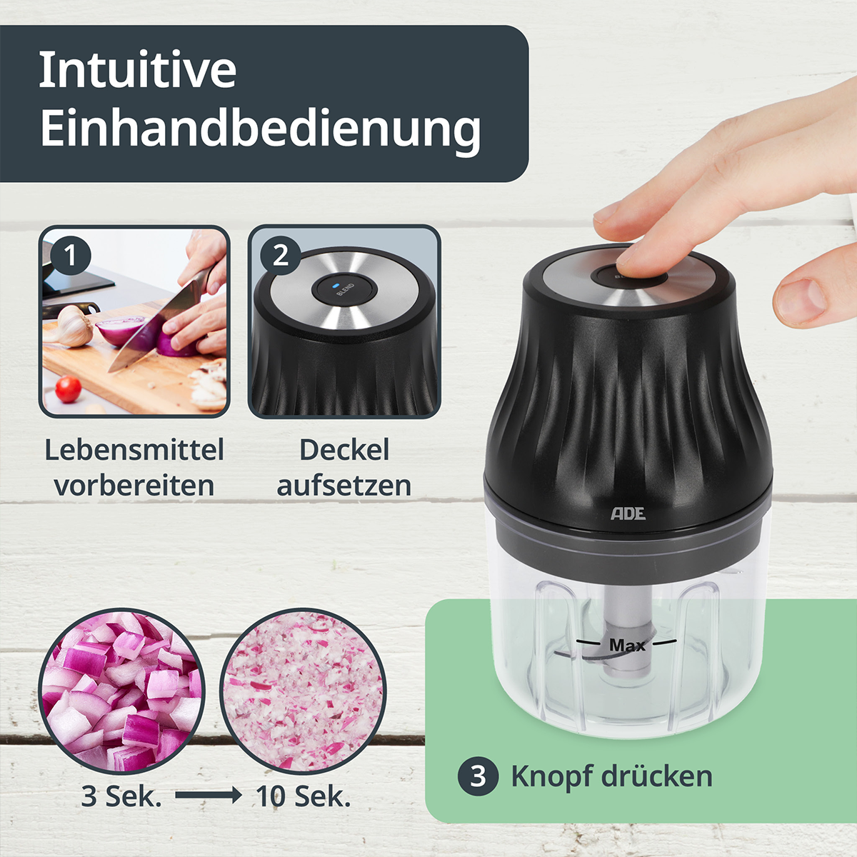 Akku-Mini-Zerkleinerer