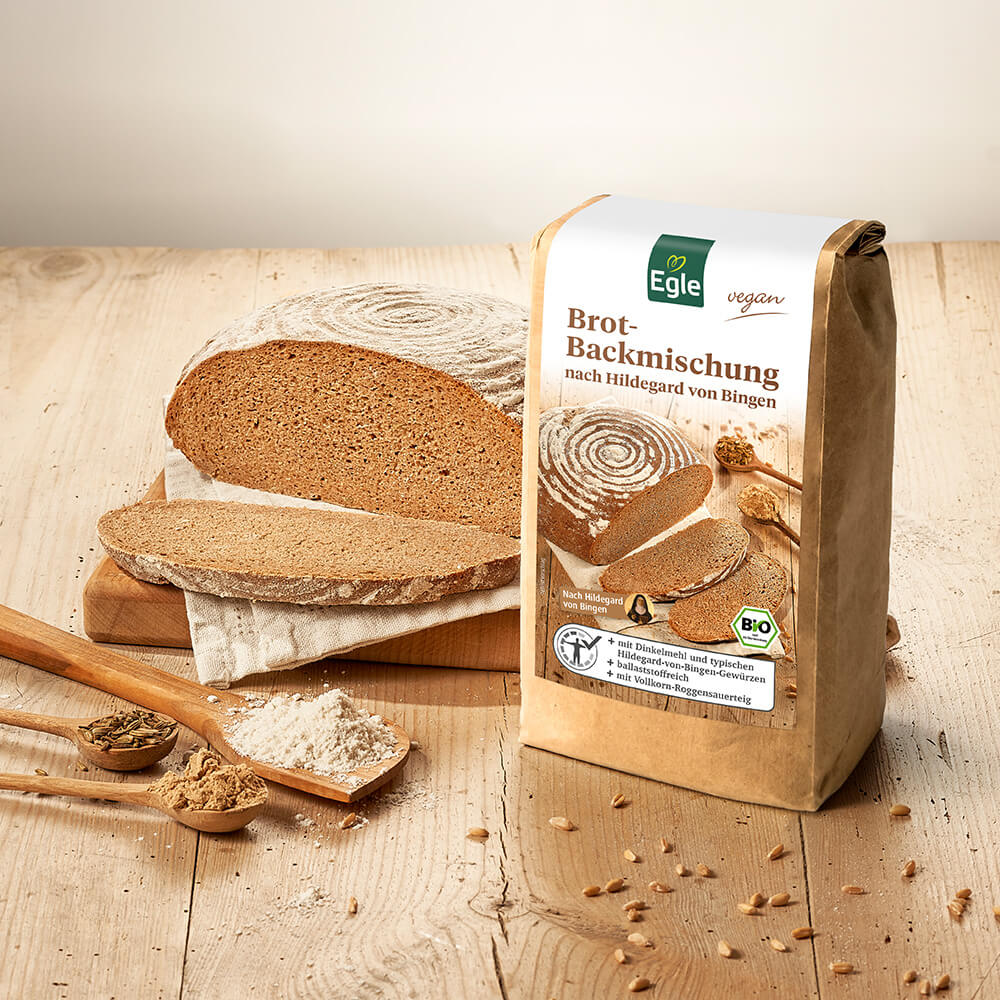 Bio Brotbackmischung nach Hildegard von Bingen, 2 x 500 g