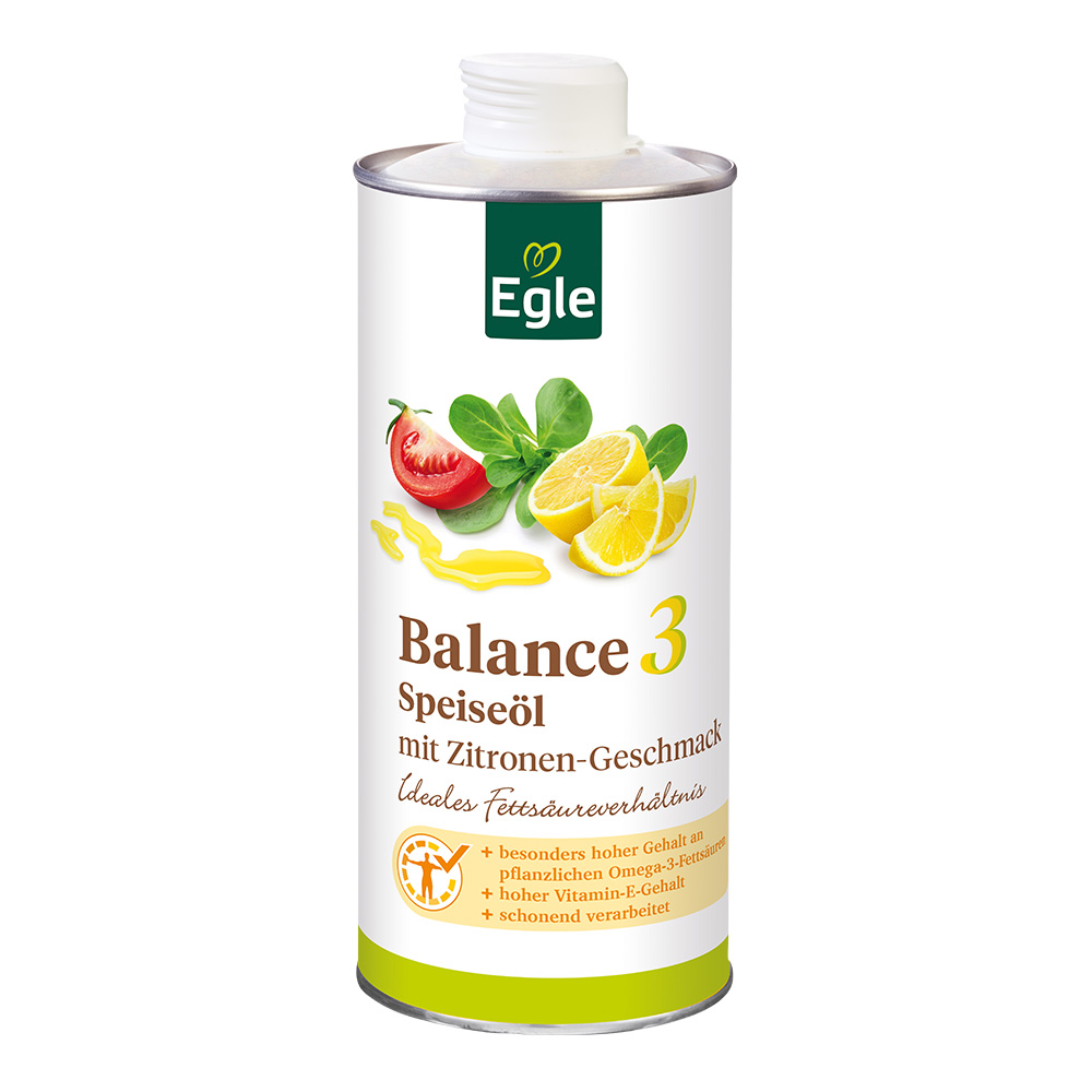 Balance 3 Speiseöl mit Zitronen-Geschmack, 0.75 l