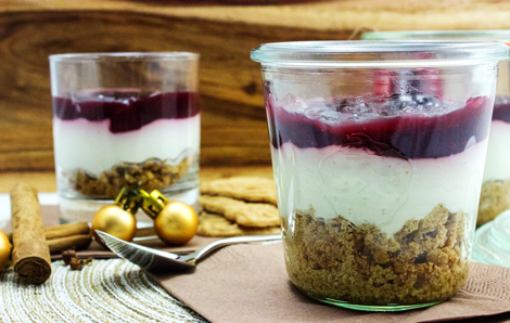 Rezept: Schnelles Spekulatius-Weihnachtsdessert