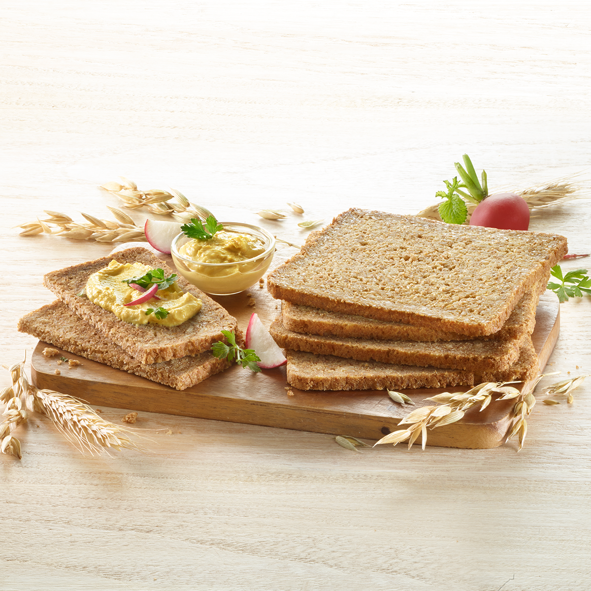 Bio Vollkorn Haferbrot, 2 x 250 g