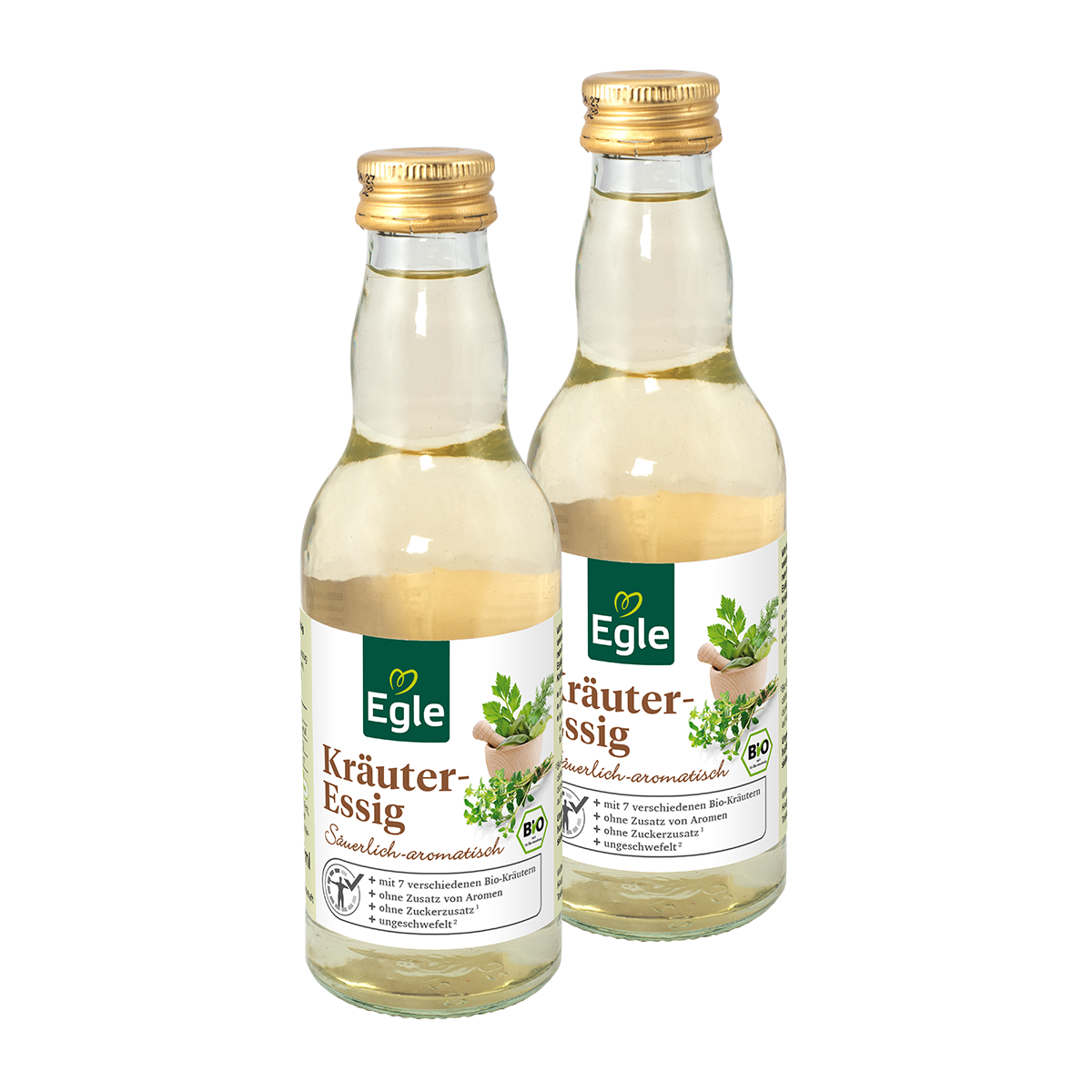 BIO Kräuteressig, 2 x 200 ml