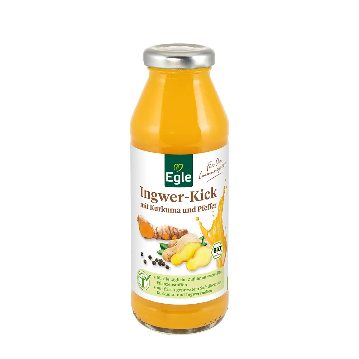 Bio Ingwer-Kick, 280 ml