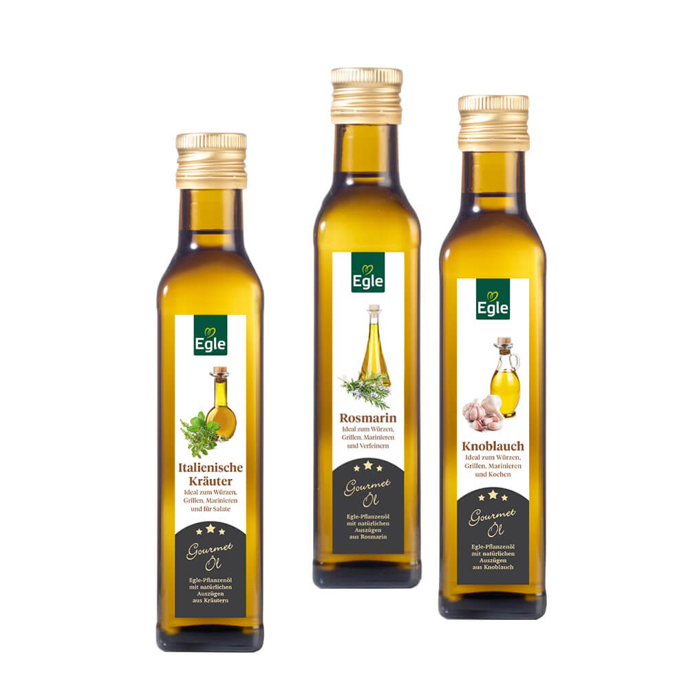 Geschenk-Set "Gourmet-Öle"