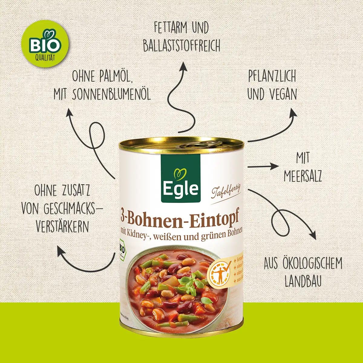 3-Bohnen-Eintopf im Doppelpack
