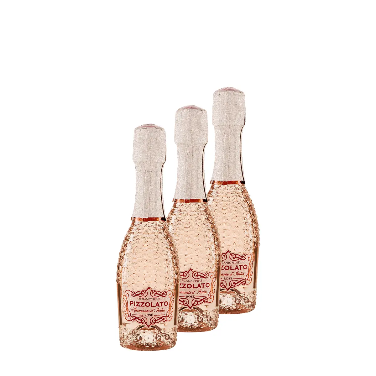 3 x Piccolo Rosé Spumante Pizzolato