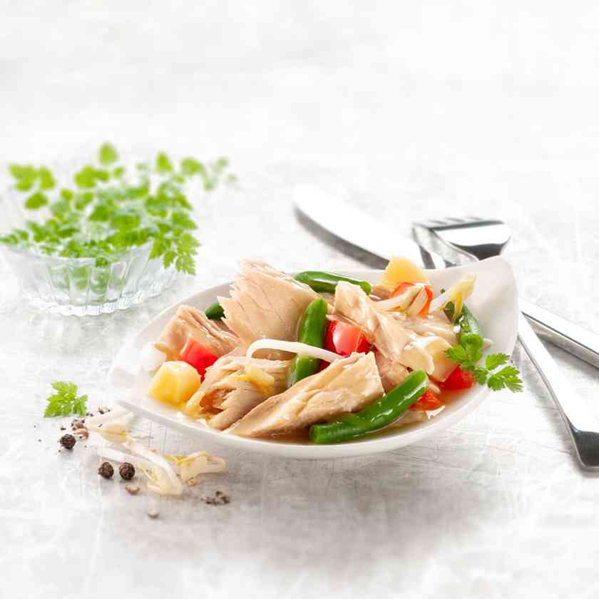 Thunfischsalat würzig, 3 x 190 g