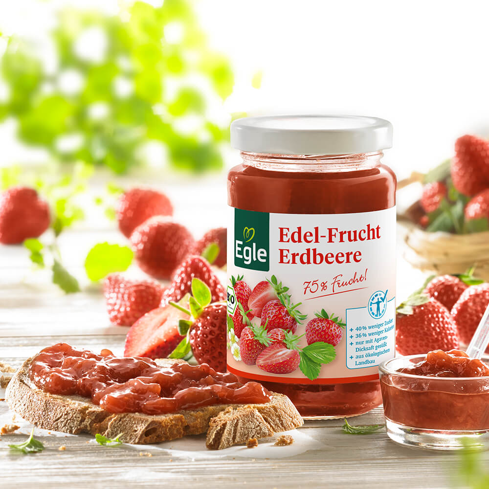 Bio Edel-Frucht Erdbeere, 250 g - Kostprobe