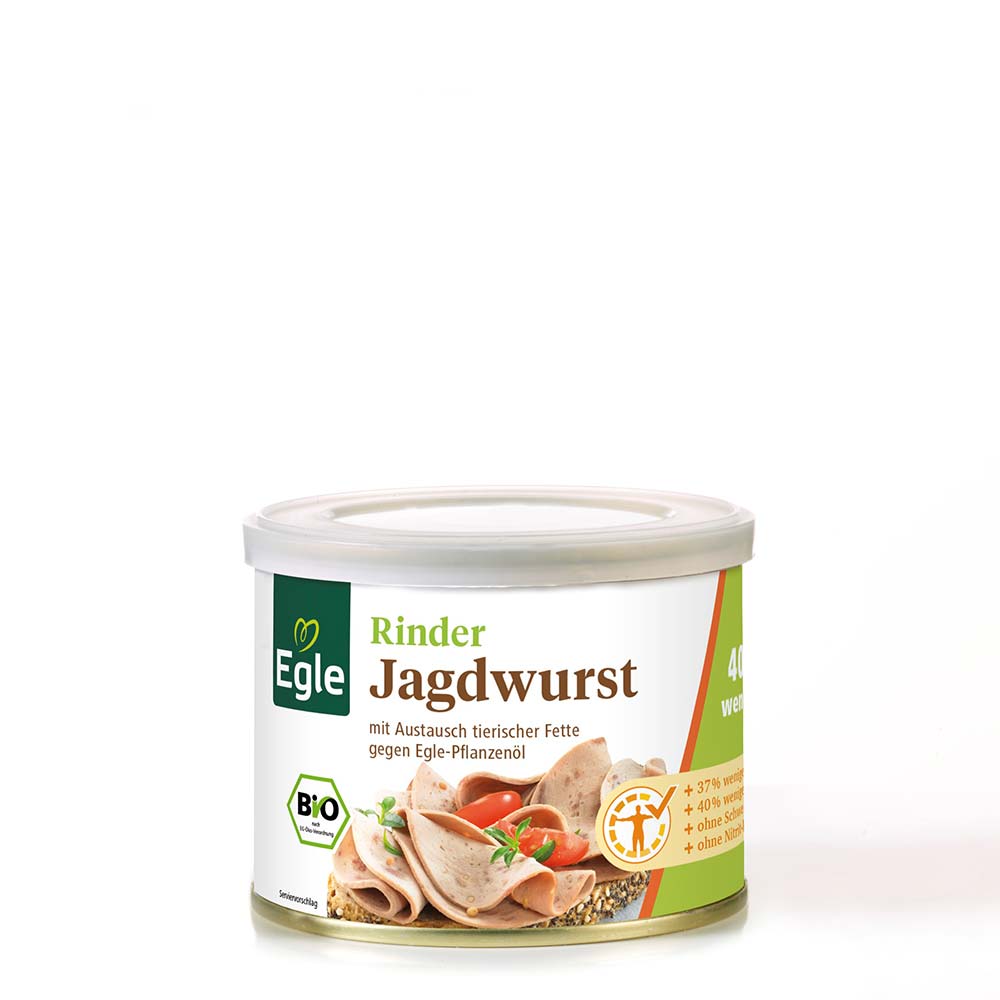 Bio Rindfleisch-Jagdwurst, 200 g