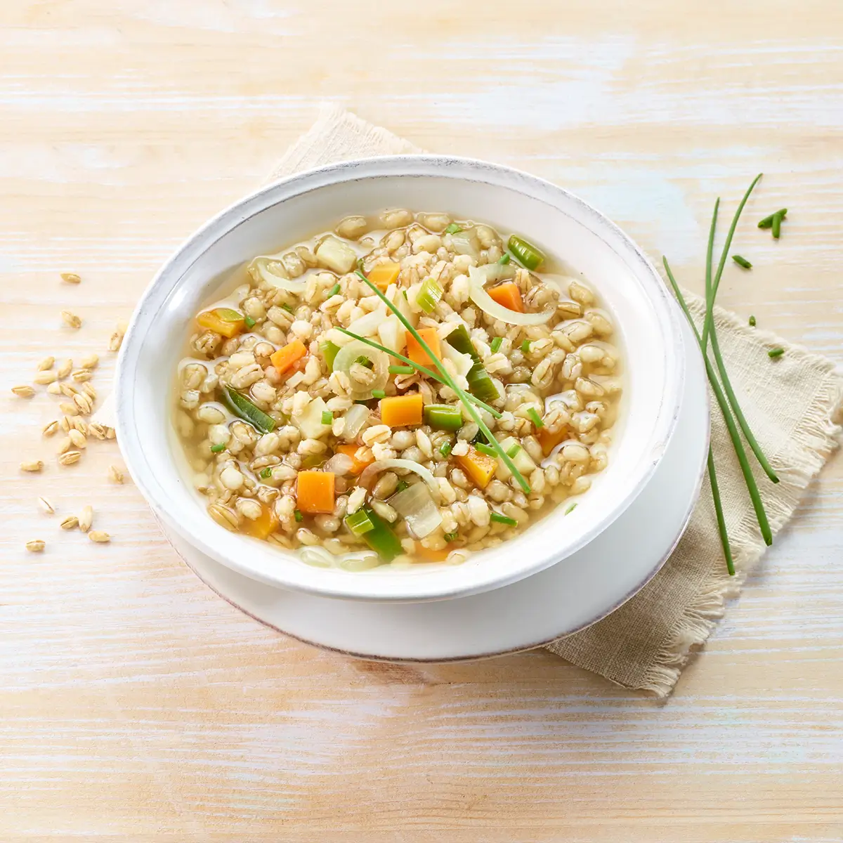 BIO Bündner Graupensuppe, 2 x 175 g
