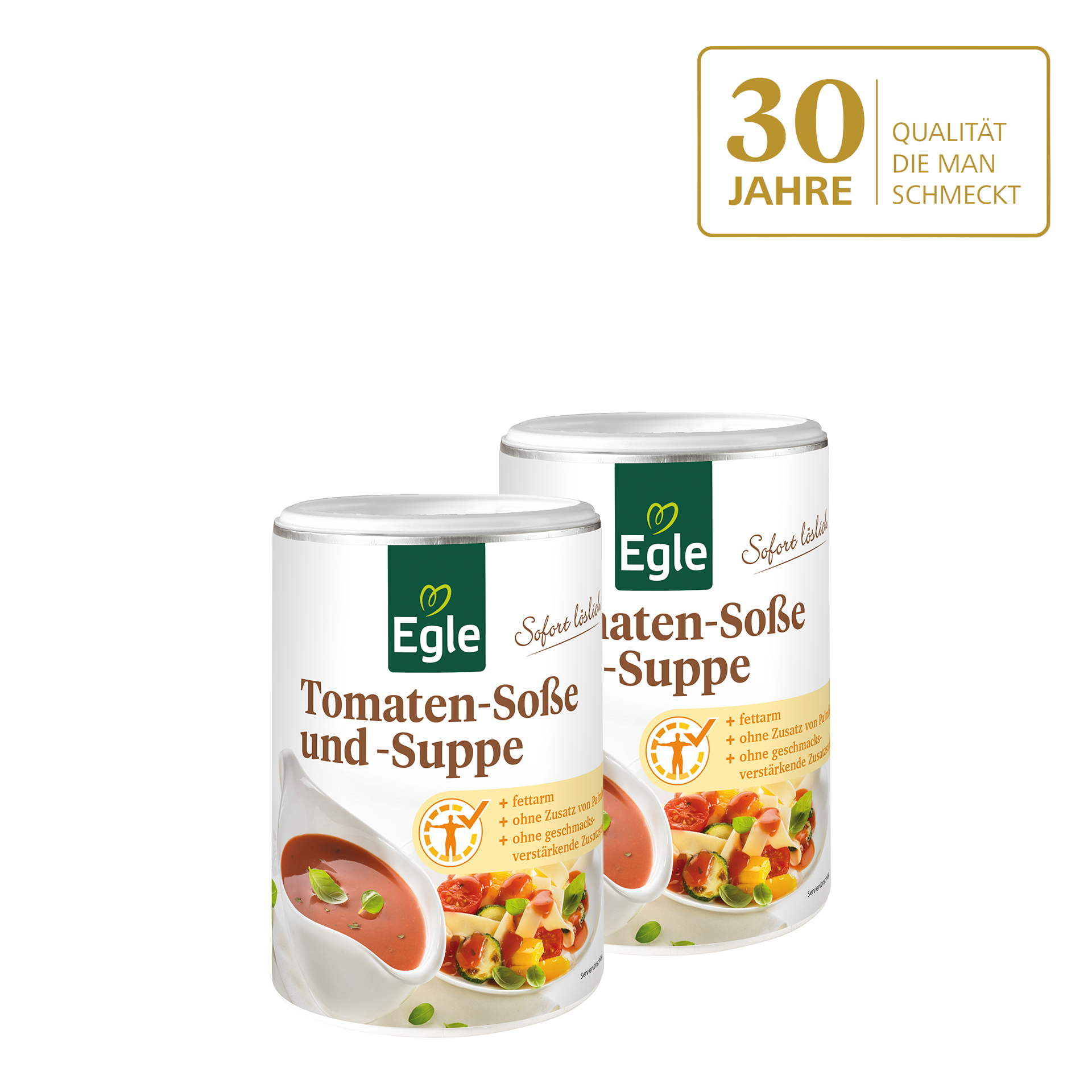 Rein pflanzliche Tomaten-Soße und -Suppe – Jubiläumsangebot