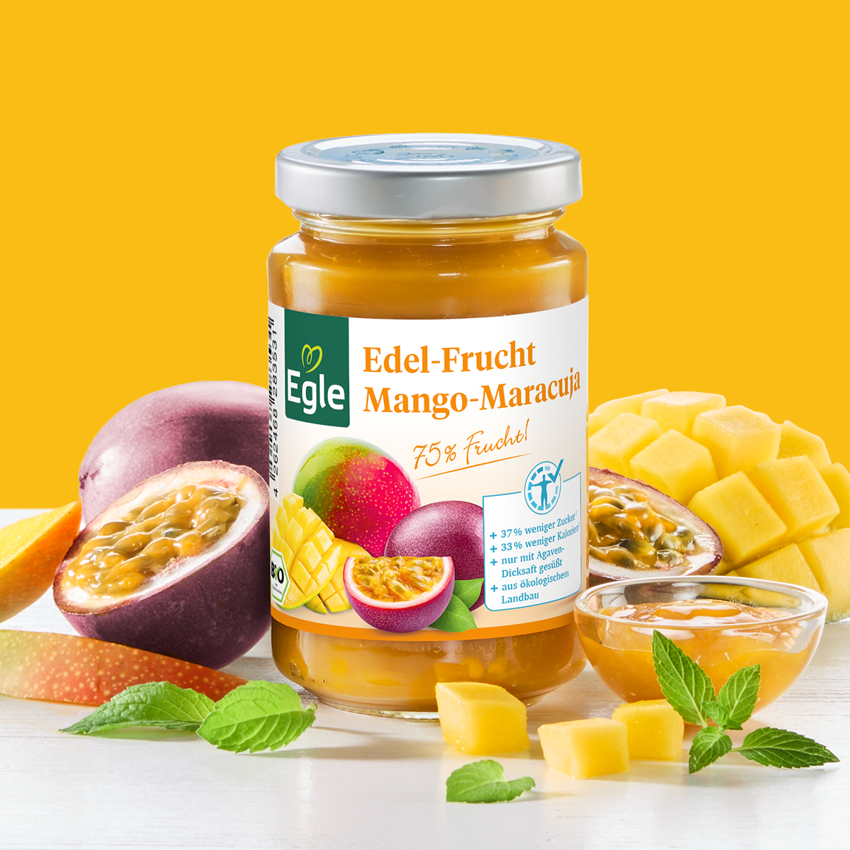 BIO Edel-Frucht Mango-Maracuja, 250 g