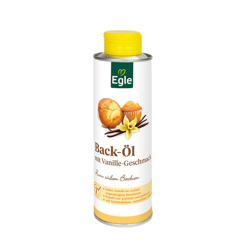 Back-Öl mit Vanille-Geschmack, 0.25 l