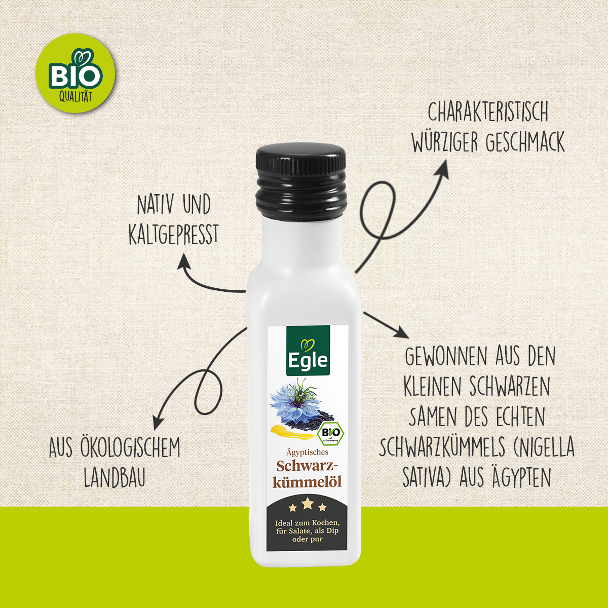 BIO Schwarzkümmelöl, 100 ml