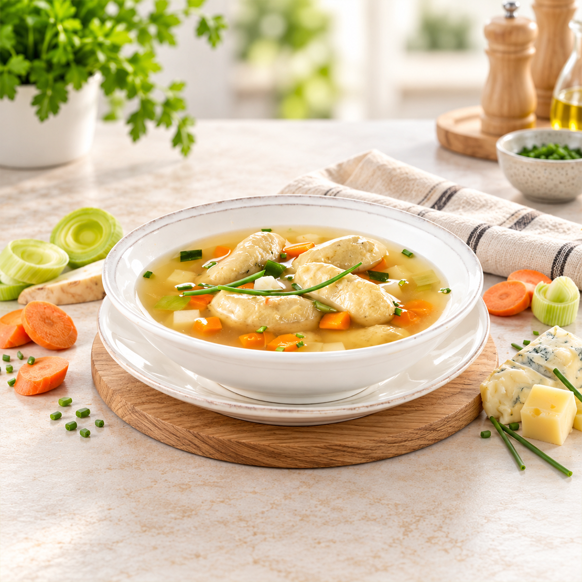 BIO Käsenockerl-Suppe, 400 ml