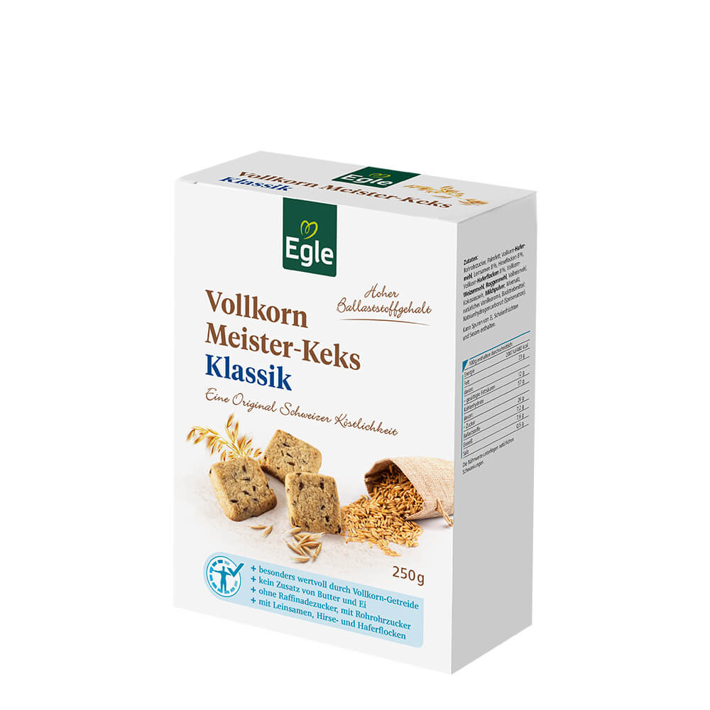Egle Vollkorn Meister-Keks, 250 g
