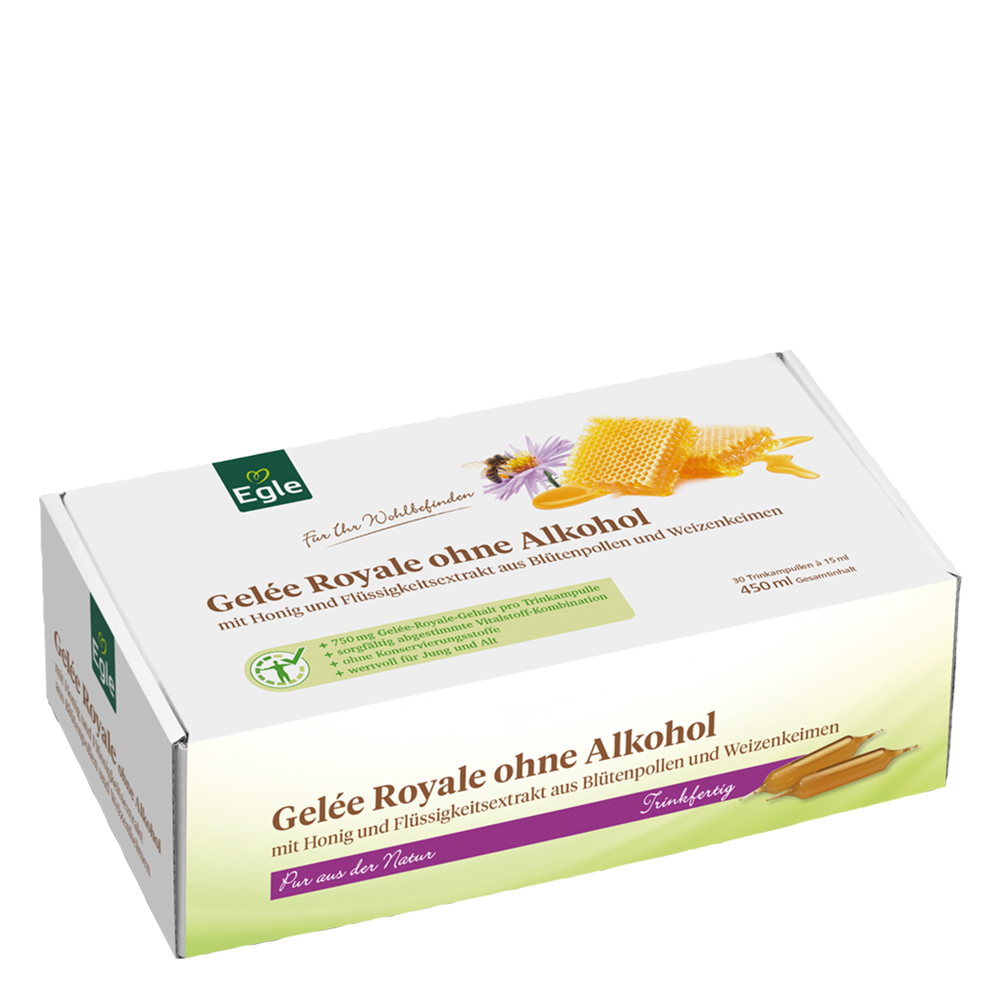 Gelée Royale ohne Alkohol, 30 x 15 ml 