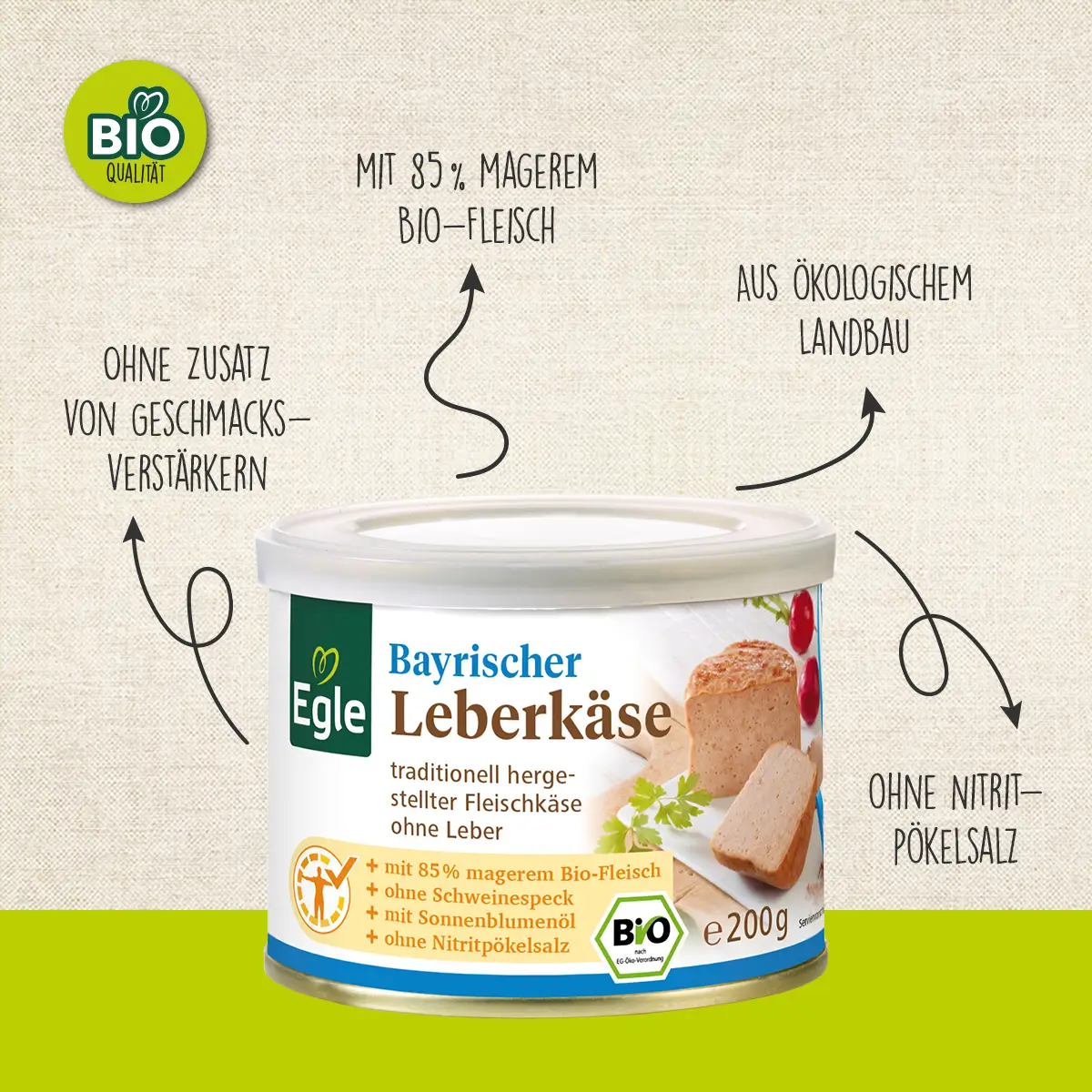 Bayrischer Leberkäse, 200 g