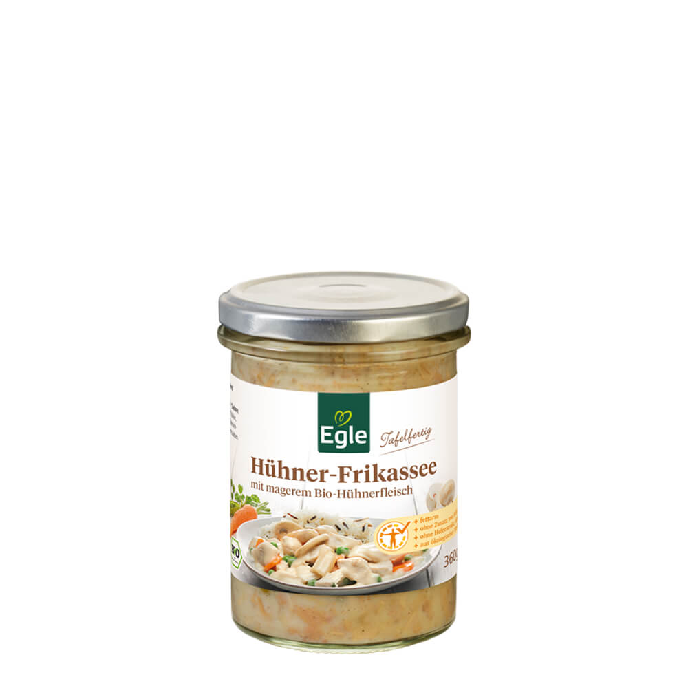 Bio Hühner Frikassee Bio Hühner Frikassee