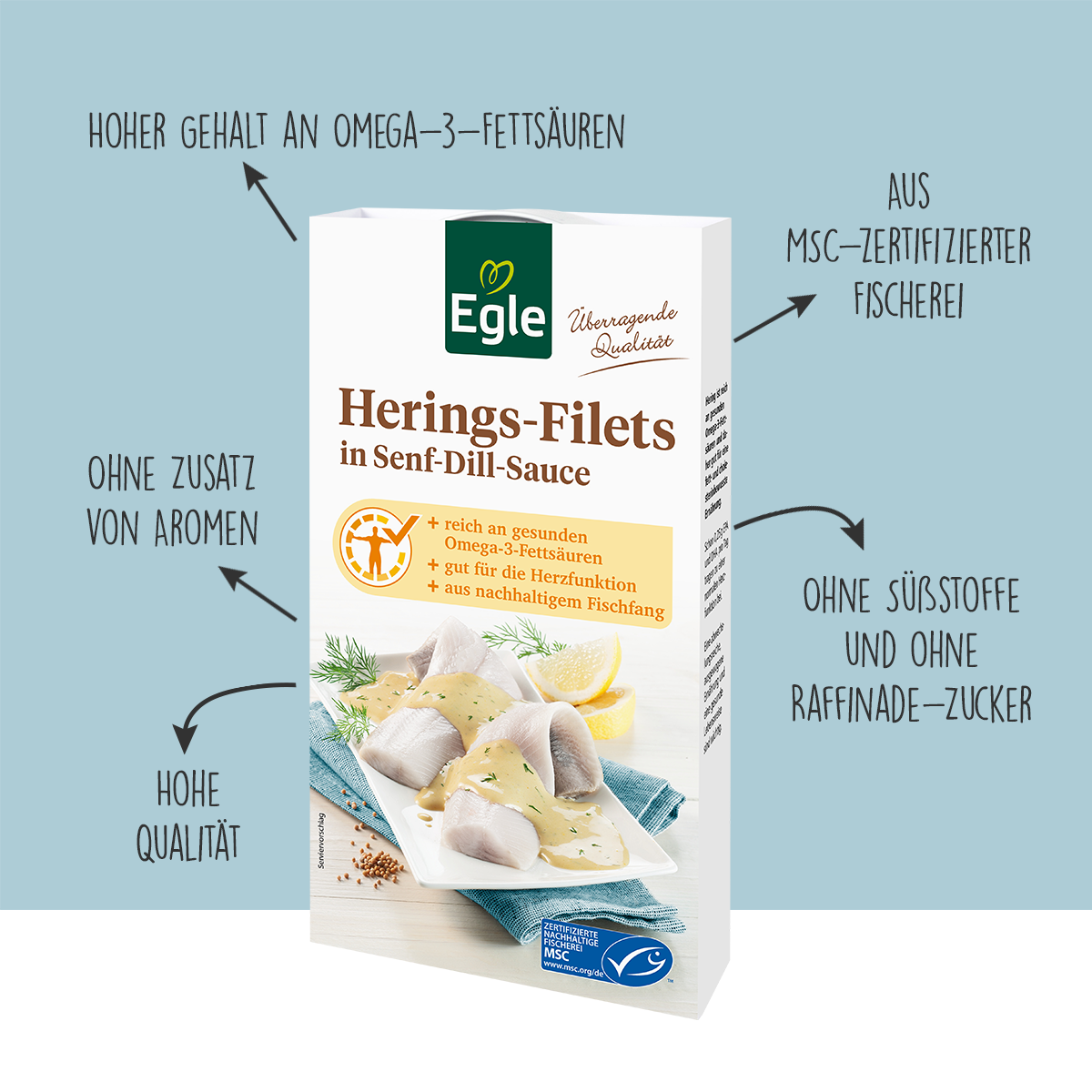Heringsfilet-Sparpaket