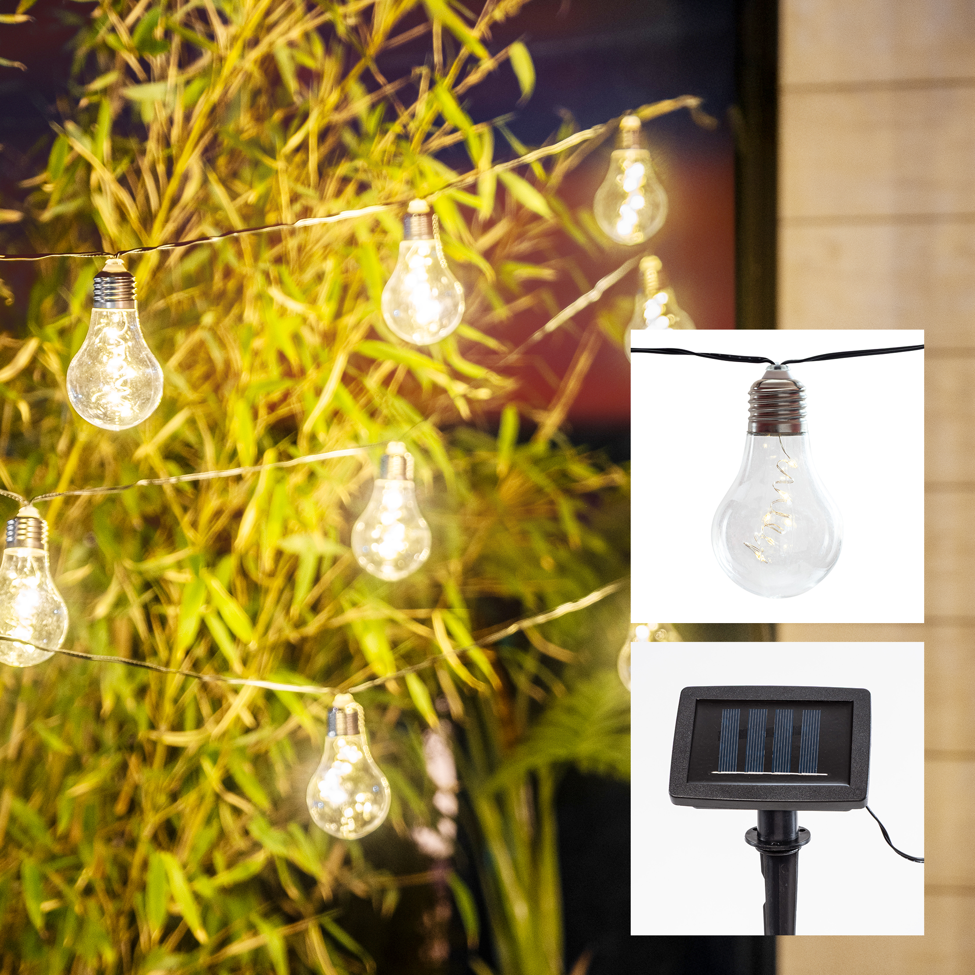 LED-Solar-Lichterkette