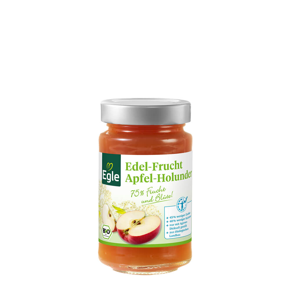 Bio Edel-Frucht Apfel-Holunderblüte, 250 g