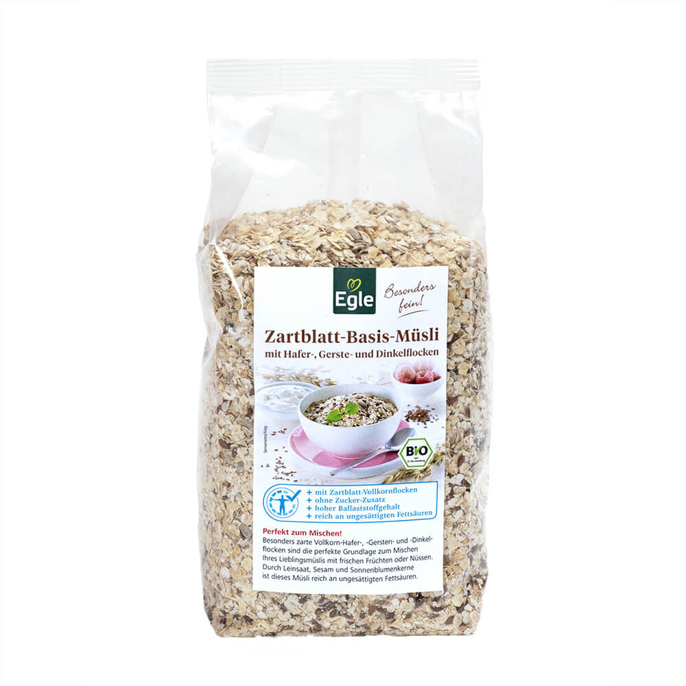 Bio Zartblatt Basis-Müsli 400 g Bio Zartblatt Basis-Müsli 400 g