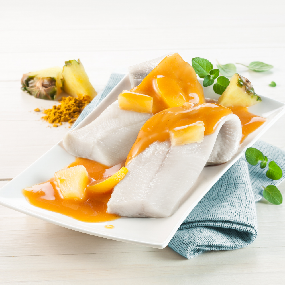 Heringsfilets in Curry-Ananas-Sauce, 3 x 190 g