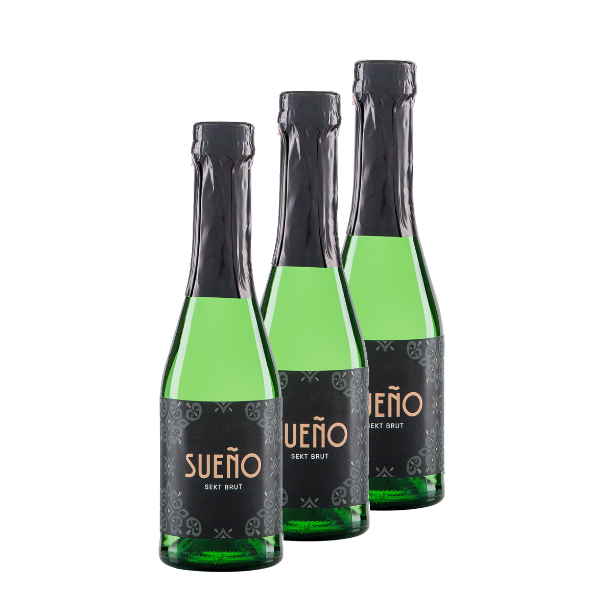 BIO Piccolo Sueño Sekt Brut, 3 x 0,2 l