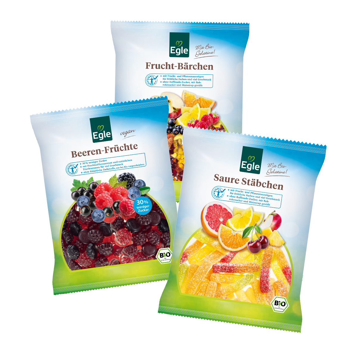 Fruchtgummi-Paket