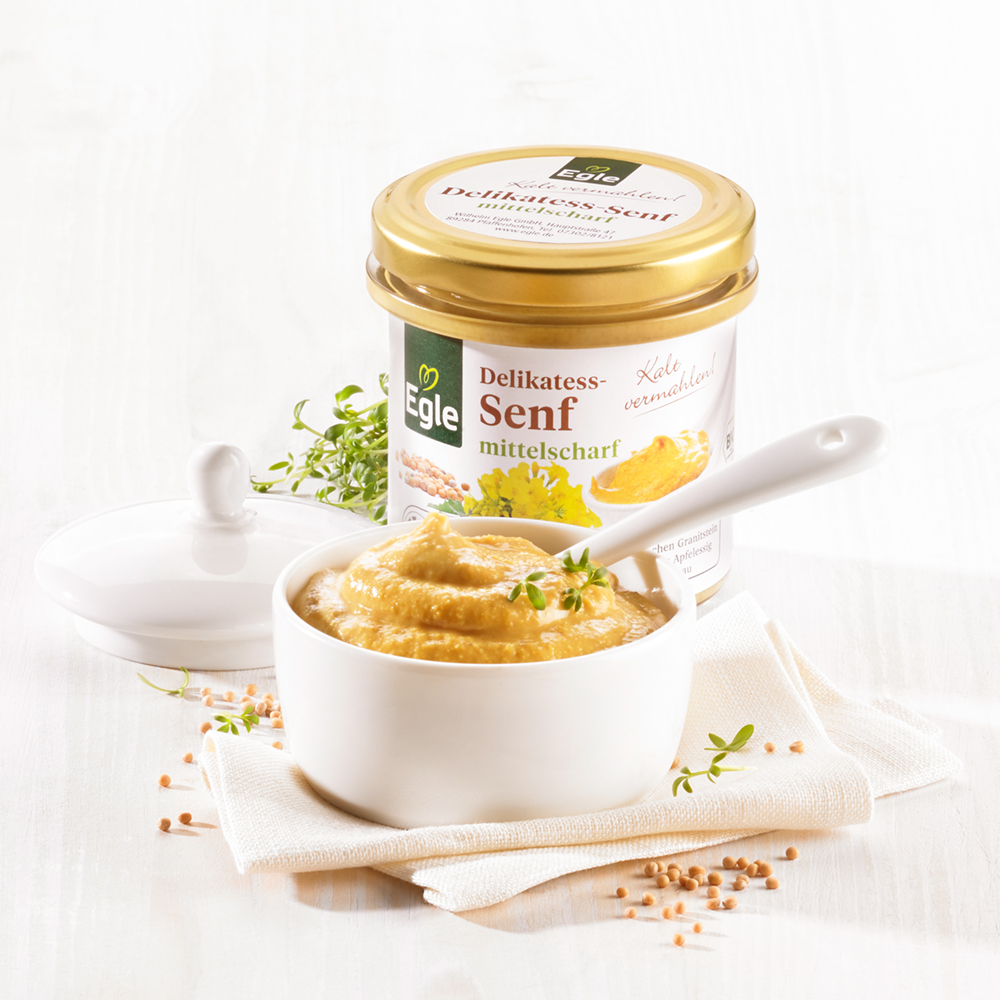 Bio Delikatess-Senf mittelscharf 2 x 150 ml Bio Delikatess-Senf mittelscharf 2 x 150 ml