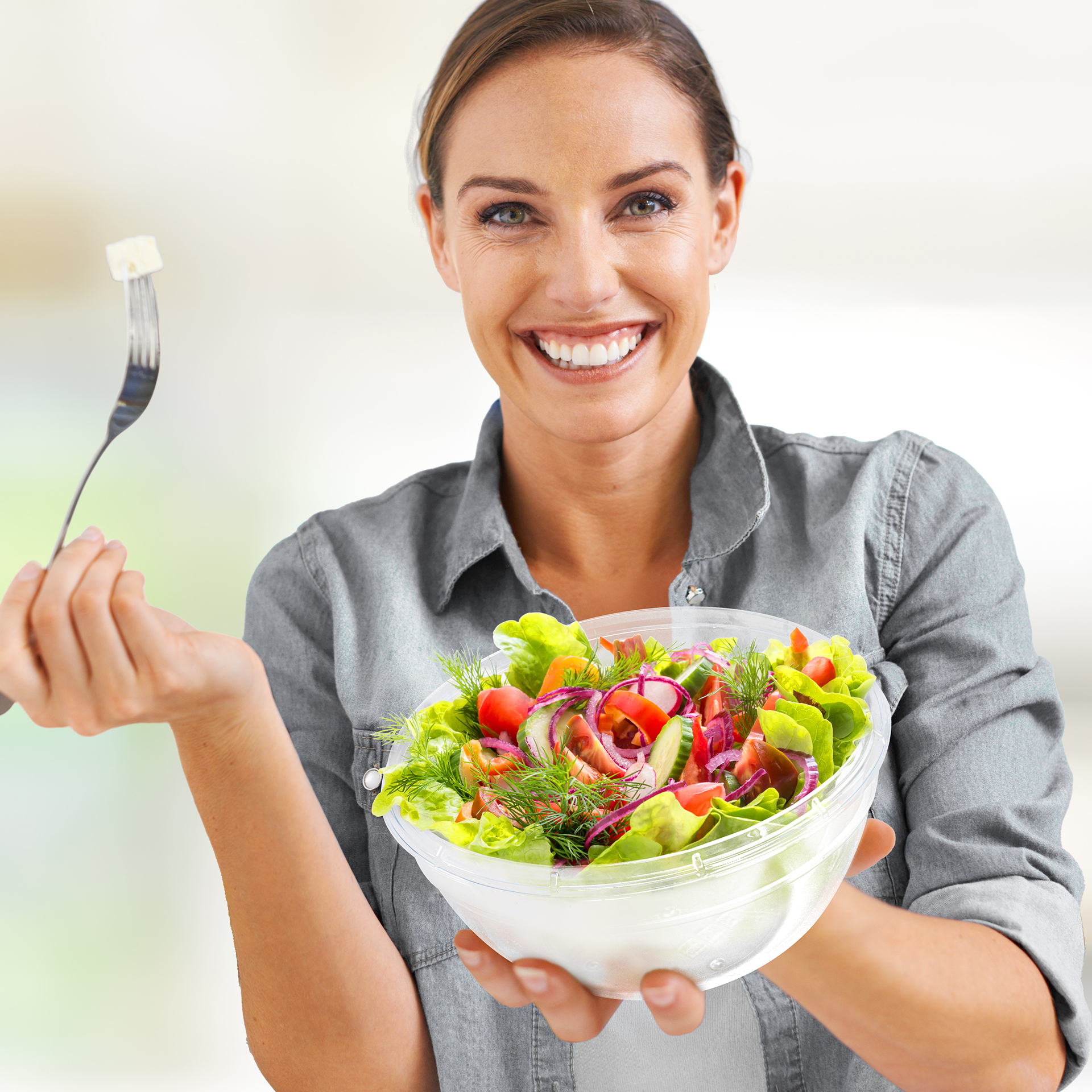 Emsa Salatbox Clip & Close – Gratis