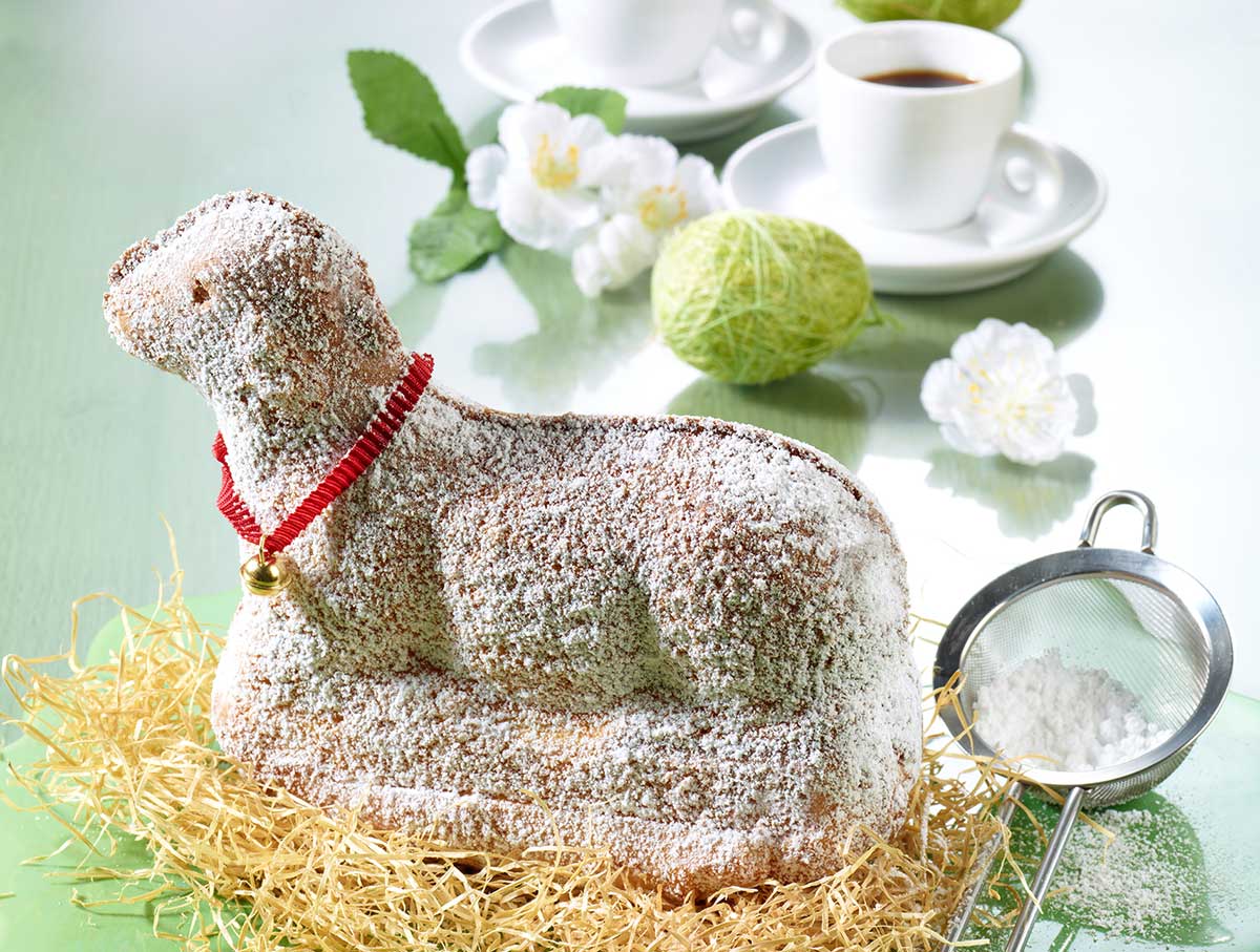 Rezept: Osterlamm mit Egle Backöl Osterlamm