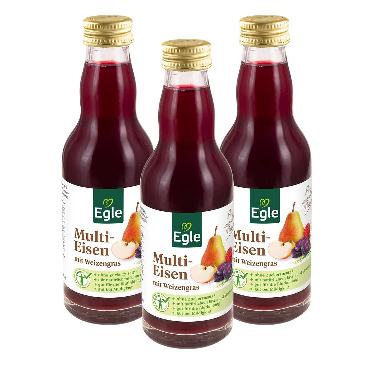 Bio Multi-Eisen-Saft, 3 x 200 ml