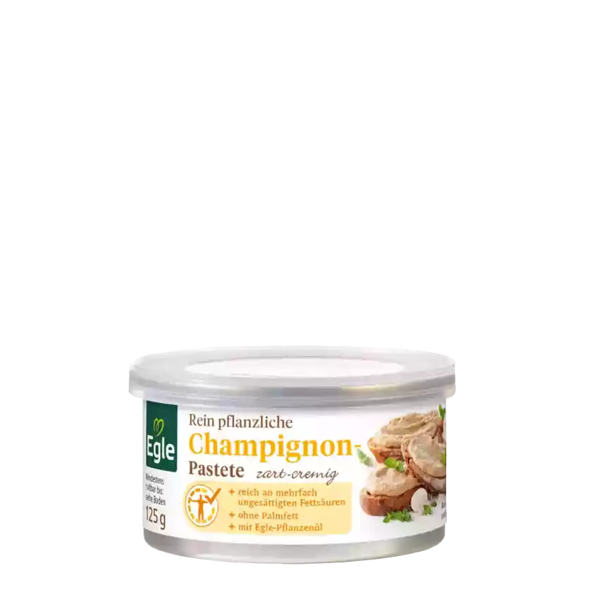Rein pflanzliche Champignon-Pastete, 125 g