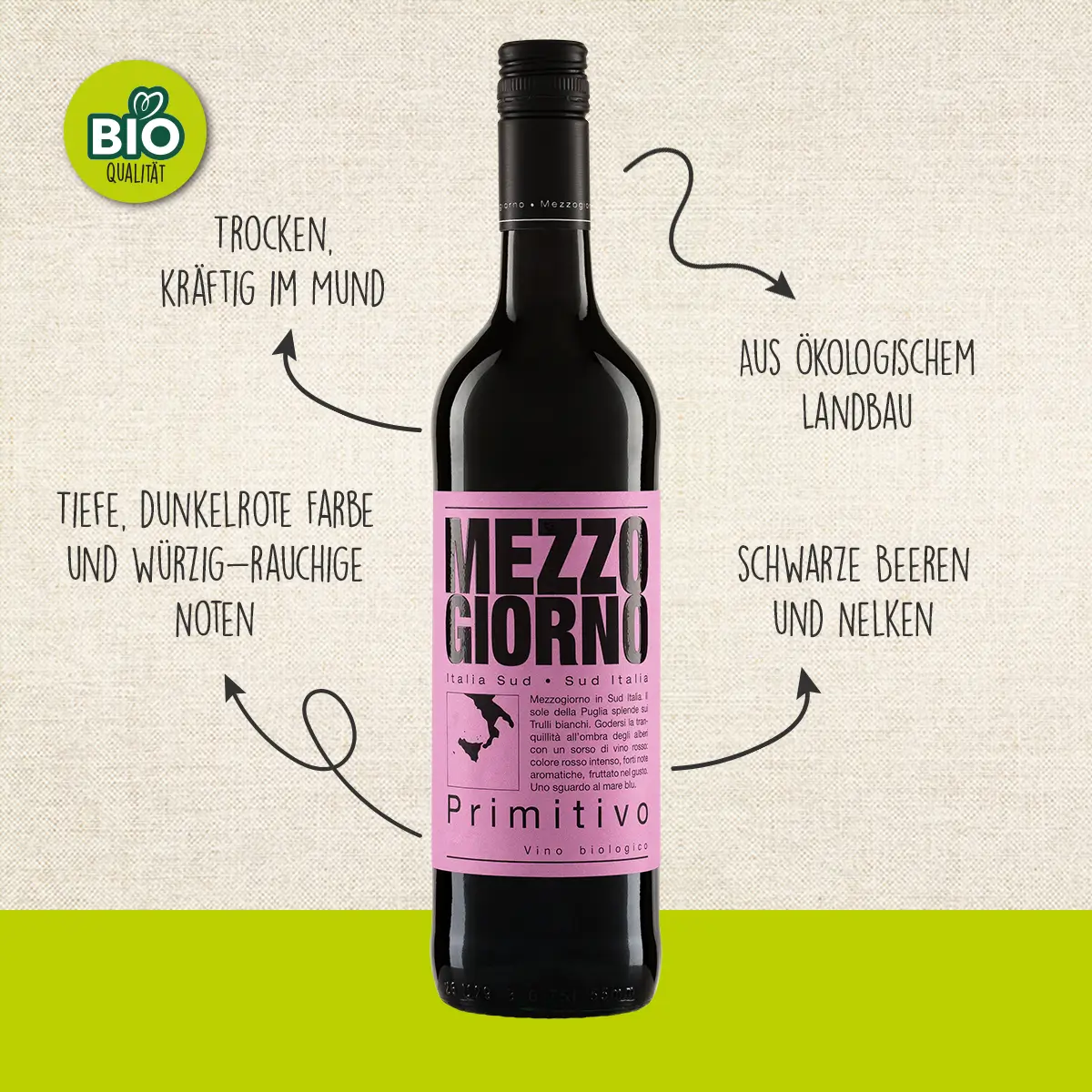 Bio Mezzogiorno Primitivo IGT