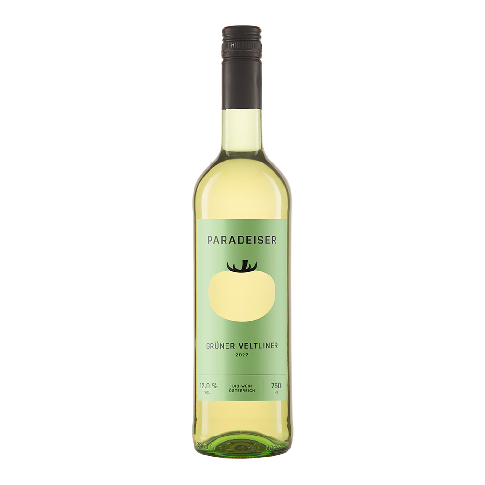 Paradeiser Grüner Veltliner - Bio Weißwein aus Österreich, 0.75 l