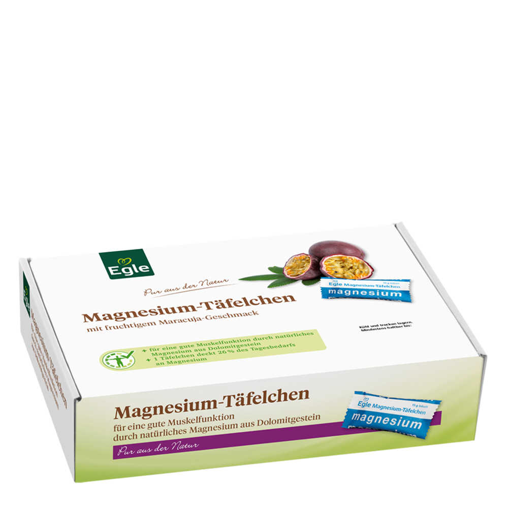 Magnesium-Täfelchen, 40 x 15 g - Aktion